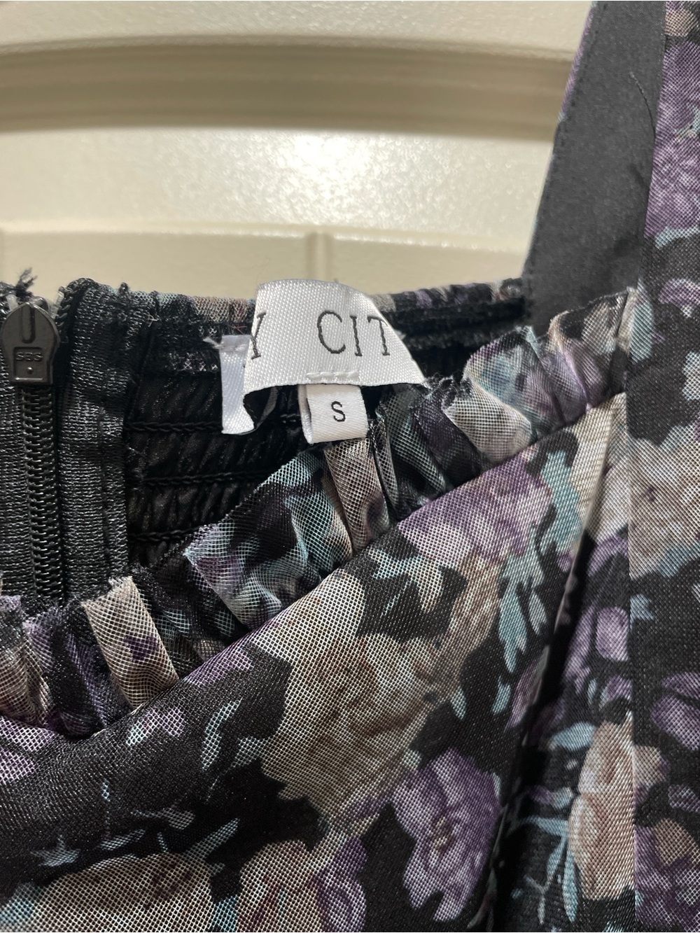 Ivy City Co Floral Catherine Dress in Black floral - Picture 3 of 5